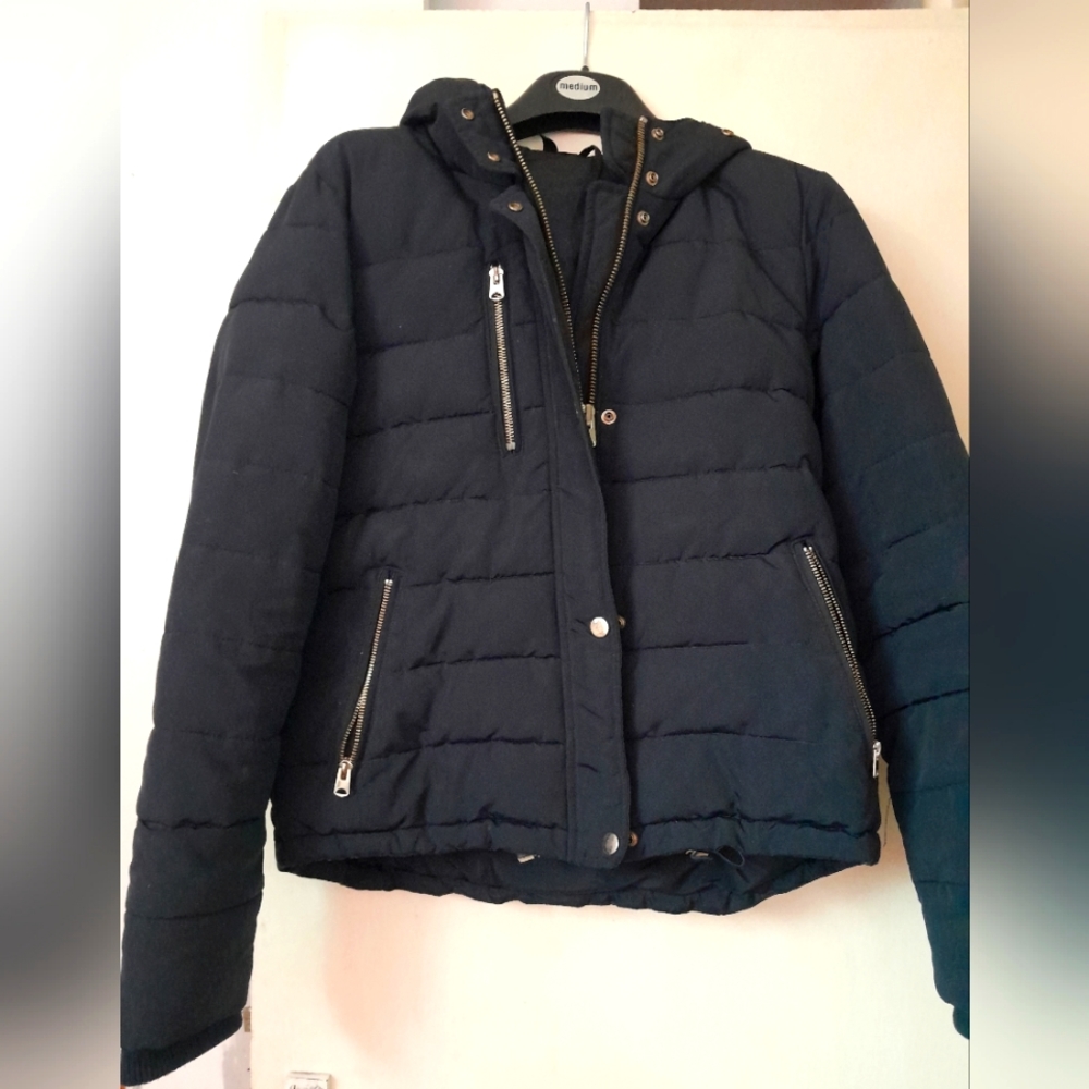 Ladies black coat
